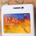 Cubot S200 - PU Leather Flip Window View Stand Protective Phone Cover Case - White